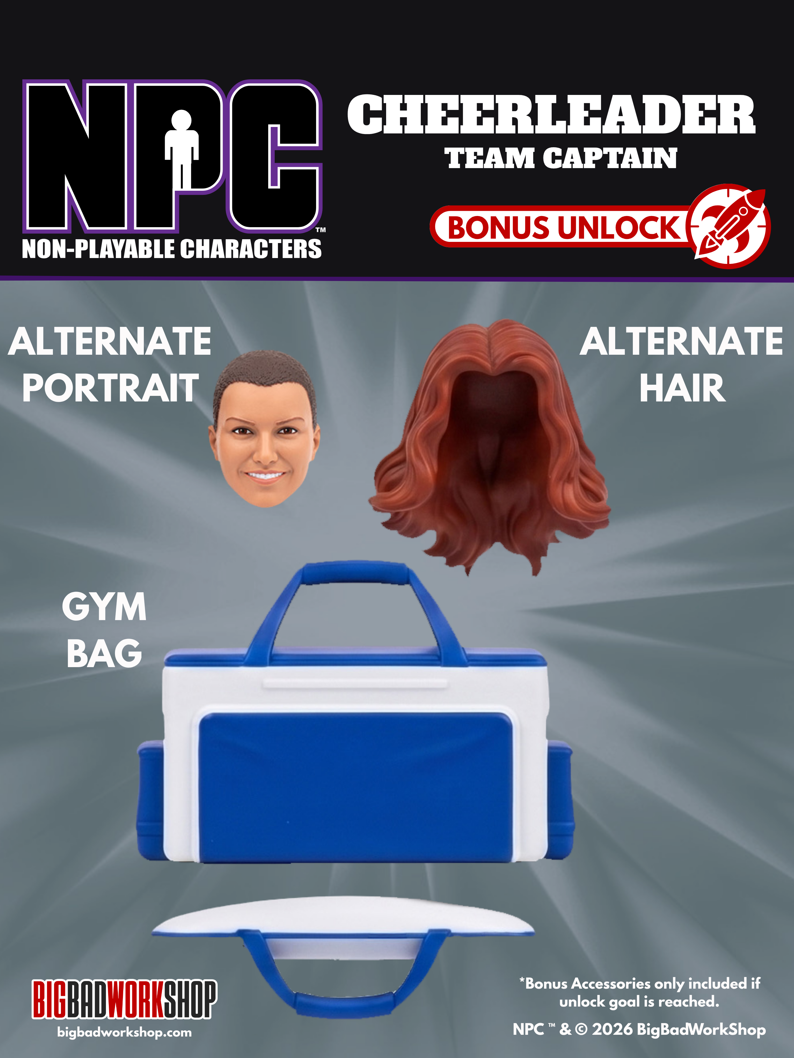 Cheerleader Team Captain Accessories