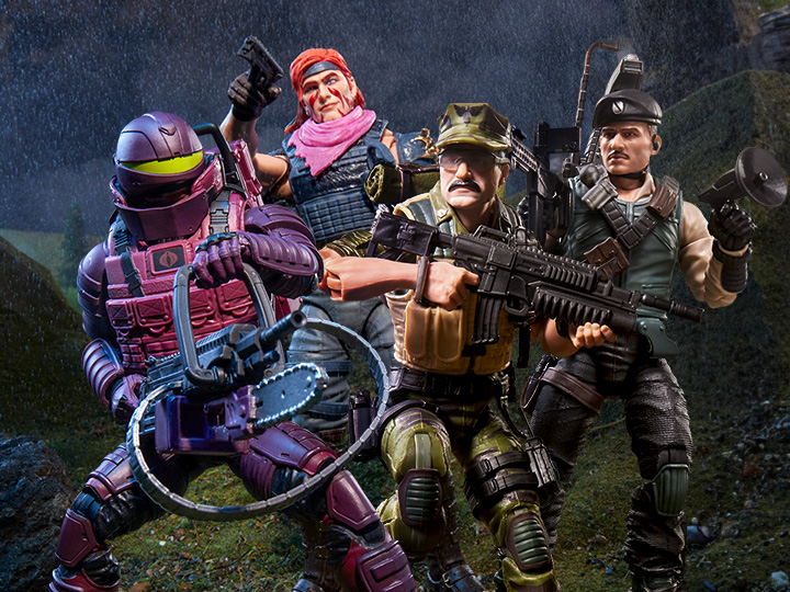 Image of G.I. Joe Classified Series Cobra S.A.W.-Viper, Zandar, Leatherneck, Dial Tone & More!