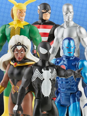 Image of Marvel Legends Retro Collection 3.75" Figures