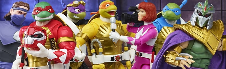 Power Rangers X Teenage Mutant Ninja Turtles Lightning Collection