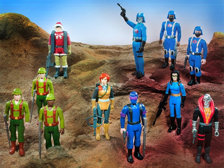 G.I. Joe ReAction BBTS Exclusive Case of 15 Figures