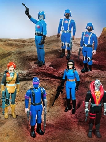 Image of G.I. Joe ReAction BBTS Exclusive Case of 15 Figures