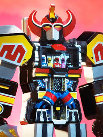 Image of Mighty Morphin Power Rangers Super Cyborg Megazord (Original Ver.) Figure
