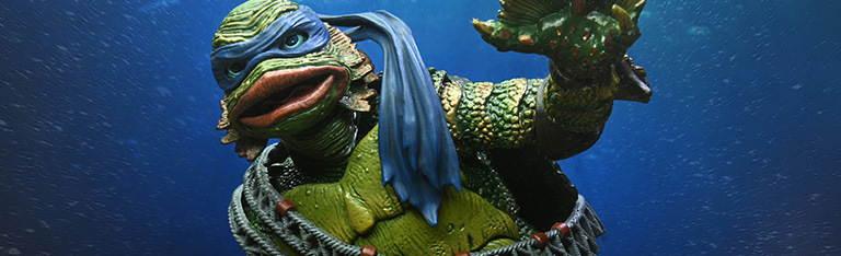 Image of Universal Monsters x TMNT Ultimate Figures