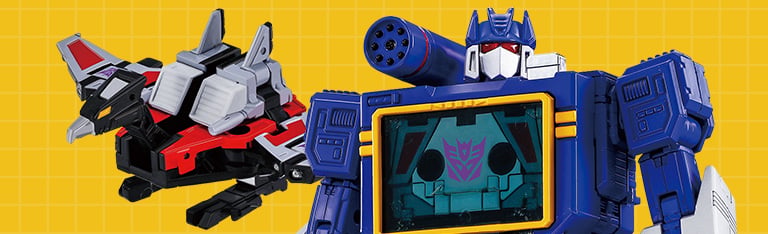 Image of Transformers Masterpiece G MPG-19 Soundwave and Condor (Laserbeak) & More!