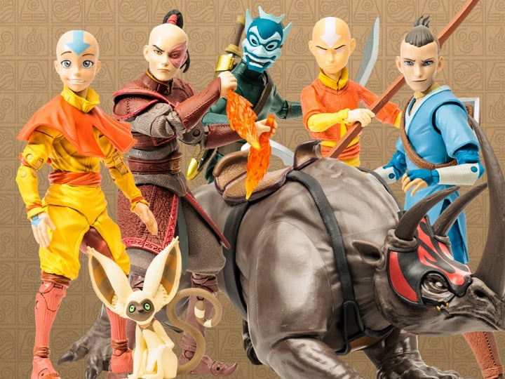 Image of Avatar: The Last Airbender Action Figures