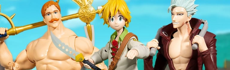 Image of The Seven Deadly Sins Action Figures