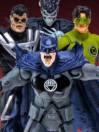 Image of DC Multiverse Blackest Night Action Figures