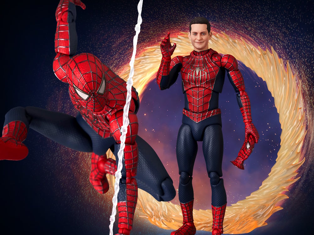 Image of MAFEX: Spider-Man: No Way Home Friendly Neighborhood Spider-Man & More!