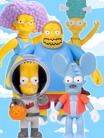 Image of The Simpsons 2.5-Inch Scale Wave 7 Action Figures & More!