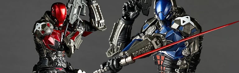 Image of DC Comics Amazing Yamaguchi Revoltech Action Figures!