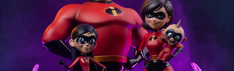 Image of The Incredibles 1/10 Scale Limited Edition Diorama & More!