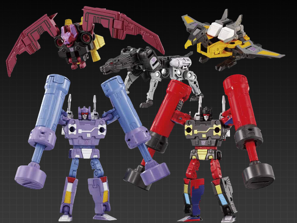 Image of Transformers Masterpiece G Converting Action Figures