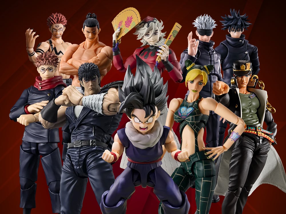 Image of S.H.Figuarts: Jujutsu Kaisen, Dragon Ball, Demon Slayer, JoJo & More!