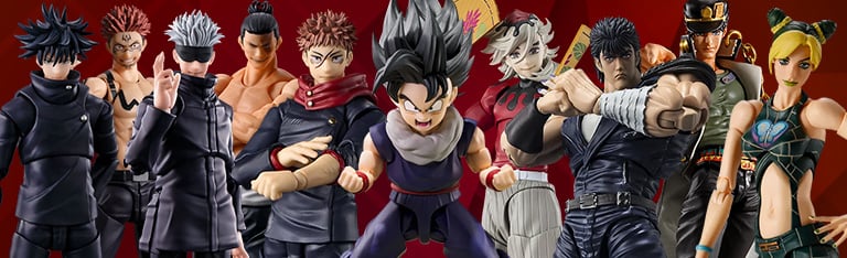 Image of S.H.Figuarts: Jujutsu Kaisen, Dragon Ball, Demon Slayer, JoJo & More!