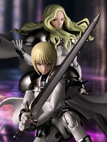 Image of Claymore Revoltech Clare & Teresa Action Figures