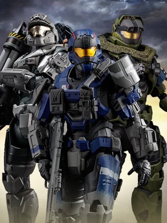 Image of Halo: Reach RE:EDIT Exclusive Edition 1/12 Scale Action Figures & More!