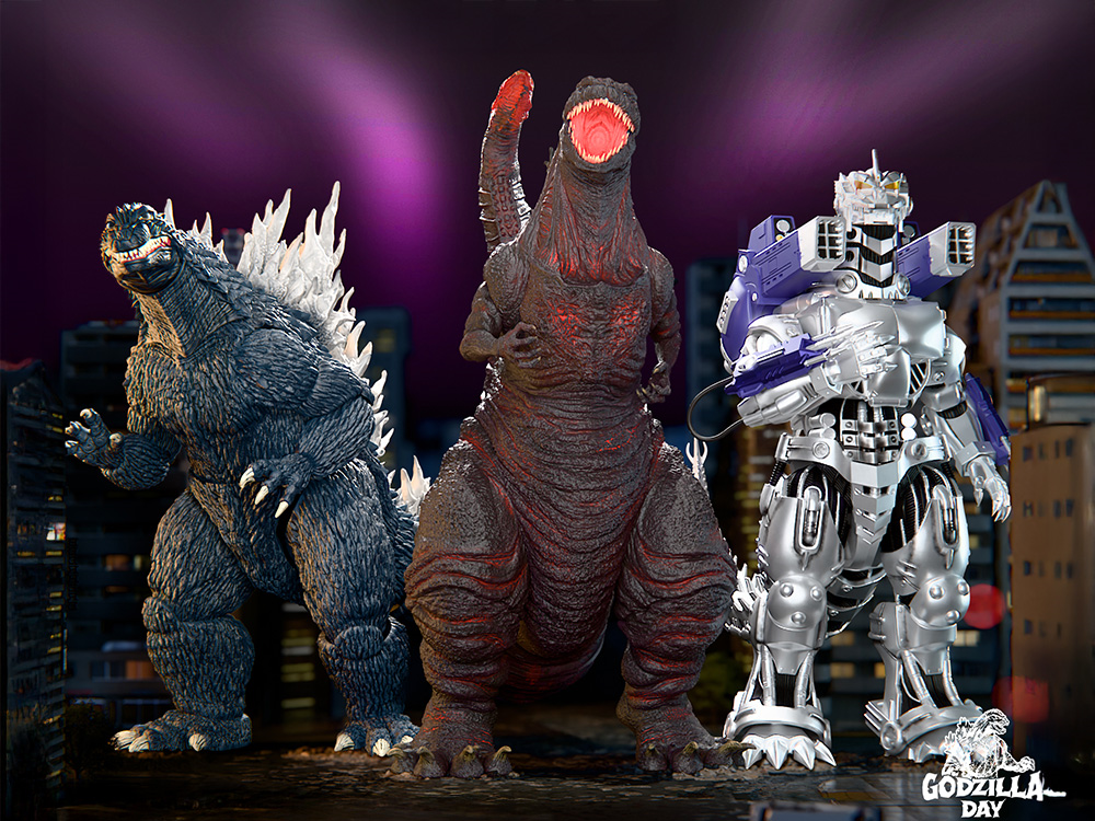 Image of Toho ULTIMATES! & ReAction Action Figures and More!