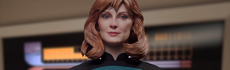 Image of Star Trek: The Next Generation Dr. Beverly Crusher 1/6 Scale Figure & More!