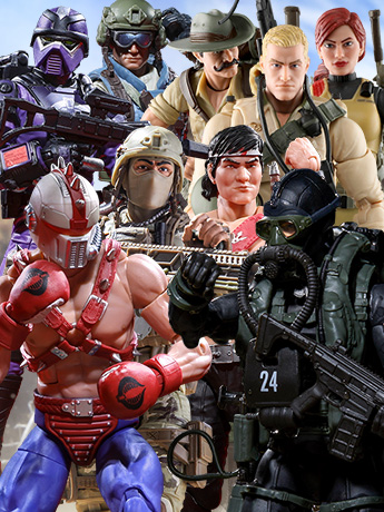 G.I. Joe Classified: Soldier, Sailor, Techno-Viper, Big Boa, Quick Kick, Duke, Scarlett & Recondo