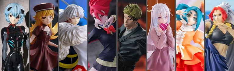 Image of New Sega Anime & Video Game Figures