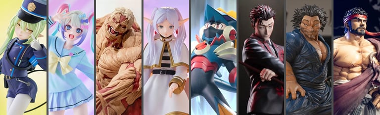 Image of New Sega Anime & Video Game Figures
