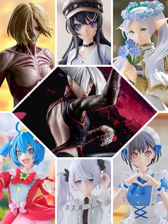 New Sega Anime & Video Game Figures