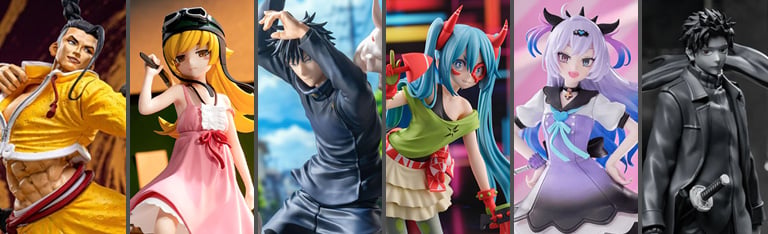 Image of New Sega Anime & Video Game Figures