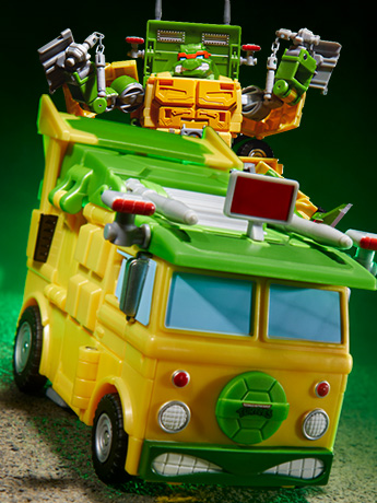 Image of Transformers Collaborative Teenage Mutant Ninja Turtles x Transformers Party Wallop