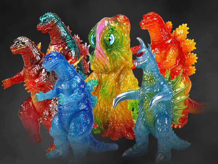 Image of Godzilla Middle Size Kaiju Series Figures
