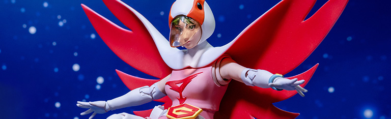 Image of Gatchaman Jun the Swan 1/12 Scale BBTS Exclusive Figure & More!