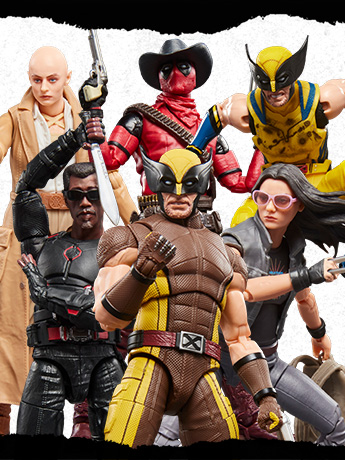 Image of Deadpool & Wolverine Marvel Legends Action Figures