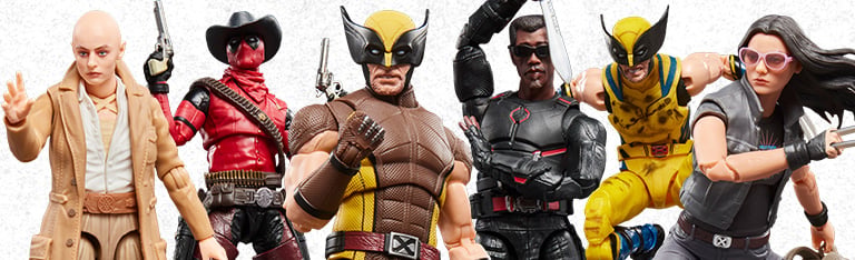 Image of Deadpool & Wolverine Marvel Legends Action Figures