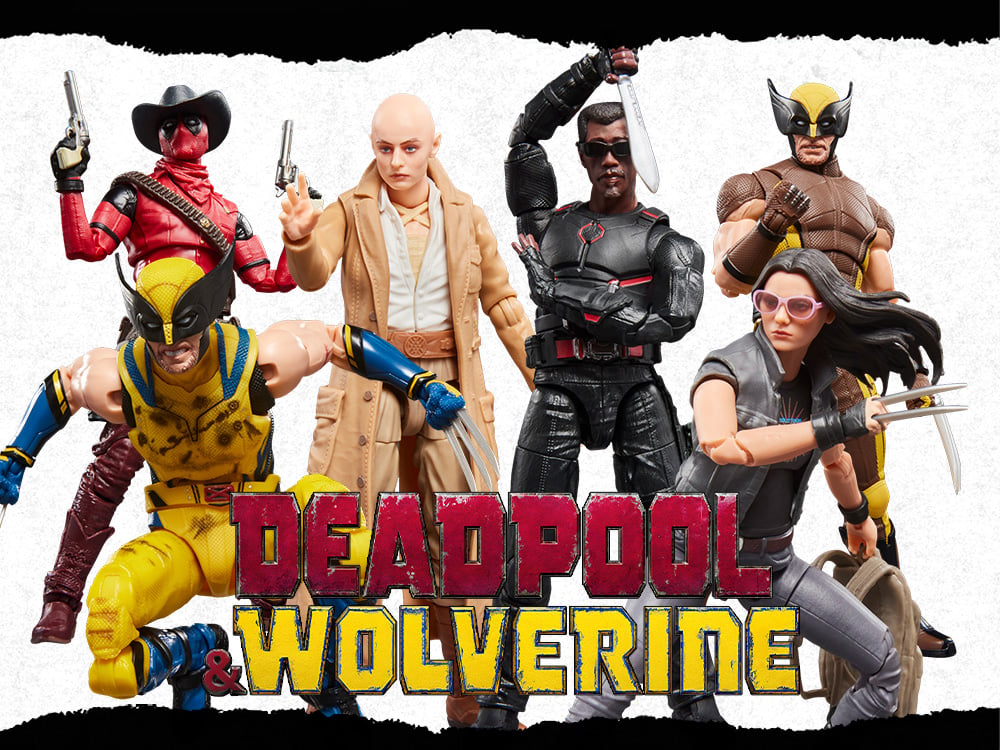 Image of Deadpool & Wolverine Marvel Legends Action Figures