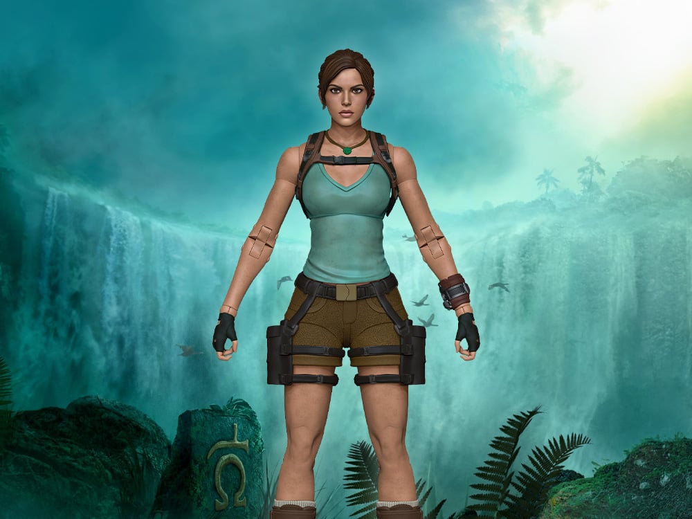 Tomb Raider: Legacy of Atlantis McFarlane Elite Edition Lara Croft Deluxe Action Figure & More!