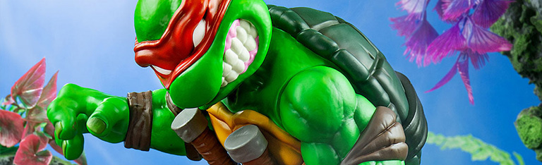 Image of Mondo Teenage Mutant Ninja Turtles Soft Vinyl Action Figures
