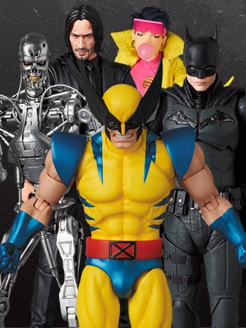 MAFEX Action Figures: Marvel, DC, Terminator, John Wick & More!