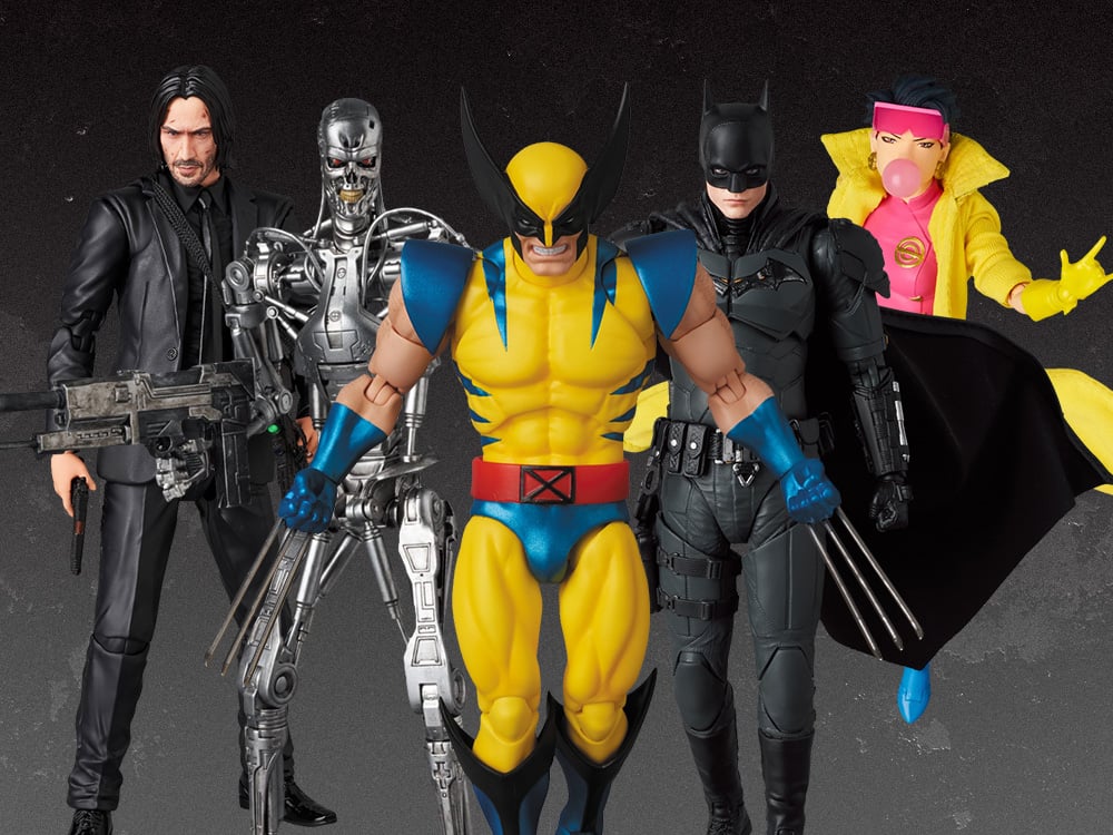 Image of MAFEX Action Figures: Marvel, DC, Terminator, John Wick & More!