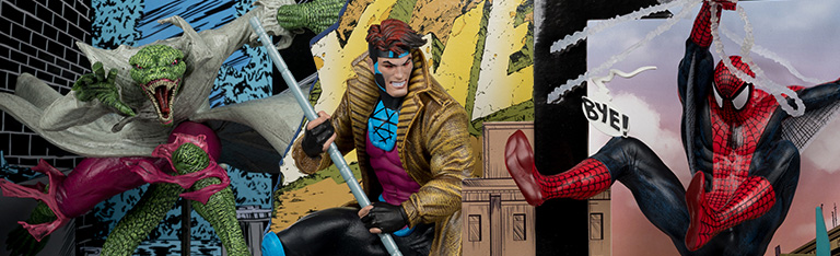 Image of McFarlane Toys Marvel Comics 1/6 and 1/10 Scale Figures