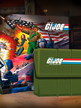 Image of The Art of G.I. Joe: A Real American Hero Omnibus Hardcover Set & Blu-Ray Digipack