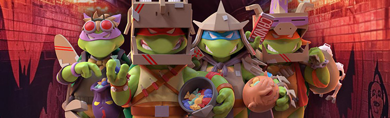 Teenage Mutant Ninja Turtles Cowa-BOO-nga! Remixx Figures