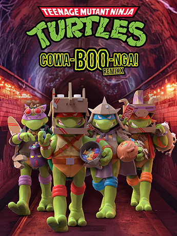 Image of Teenage Mutant Ninja Turtles Cowa-BOO-nga! Remixx Figures