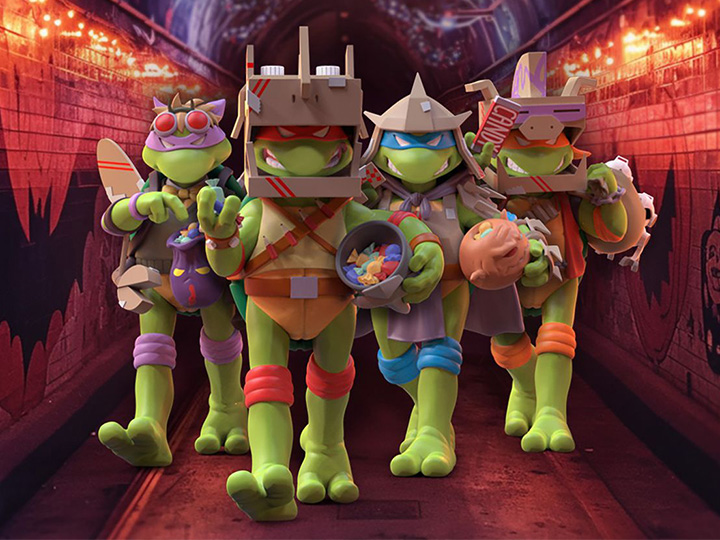 Image of Teenage Mutant Ninja Turtles Cowa-BOO-nga! Remixx Figures