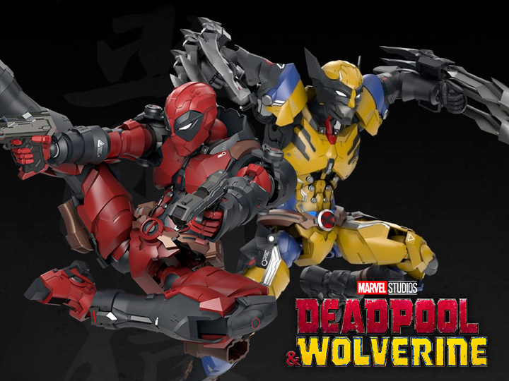 Image of Marvel Deadpool & Wolverine 1/9 Scale Model Kit Set
