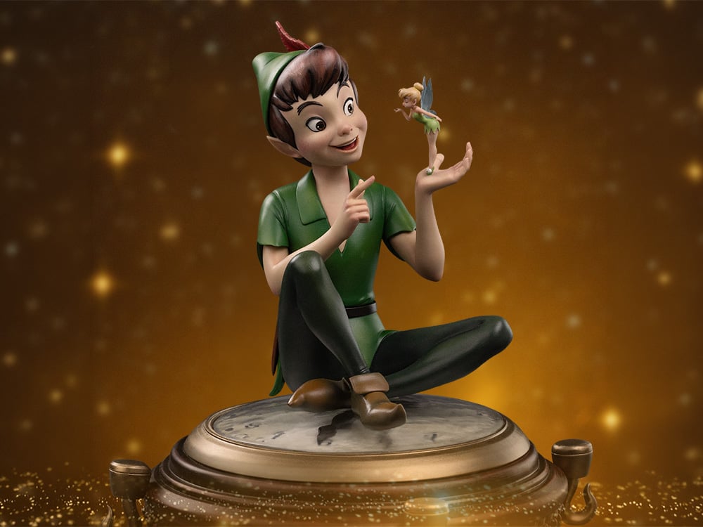 Image of Disney Classics Peter Pan & Tinkerbell Statue & More!