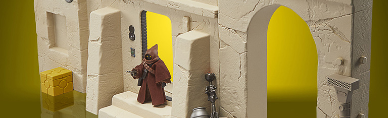 Image of Star Wars: The Vintage Collection Streets of Mos Eisley Playset