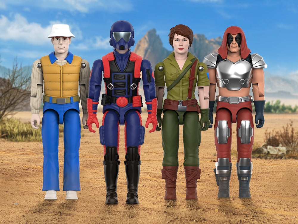 Image of G.I. Joe ReAction+ Action Figures!
