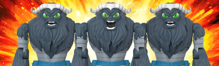 Image of G.I. Joe ReAction+ Fatal Fluffy Force Pack BBTS Exclusive Action Figure Three-Pack & More!
