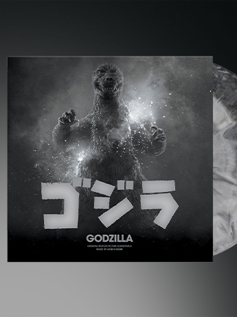 Image of Godzilla (1954) Original Motion Picture Soundtrack (Black & White) BBTS Exclusive Vinyl LP