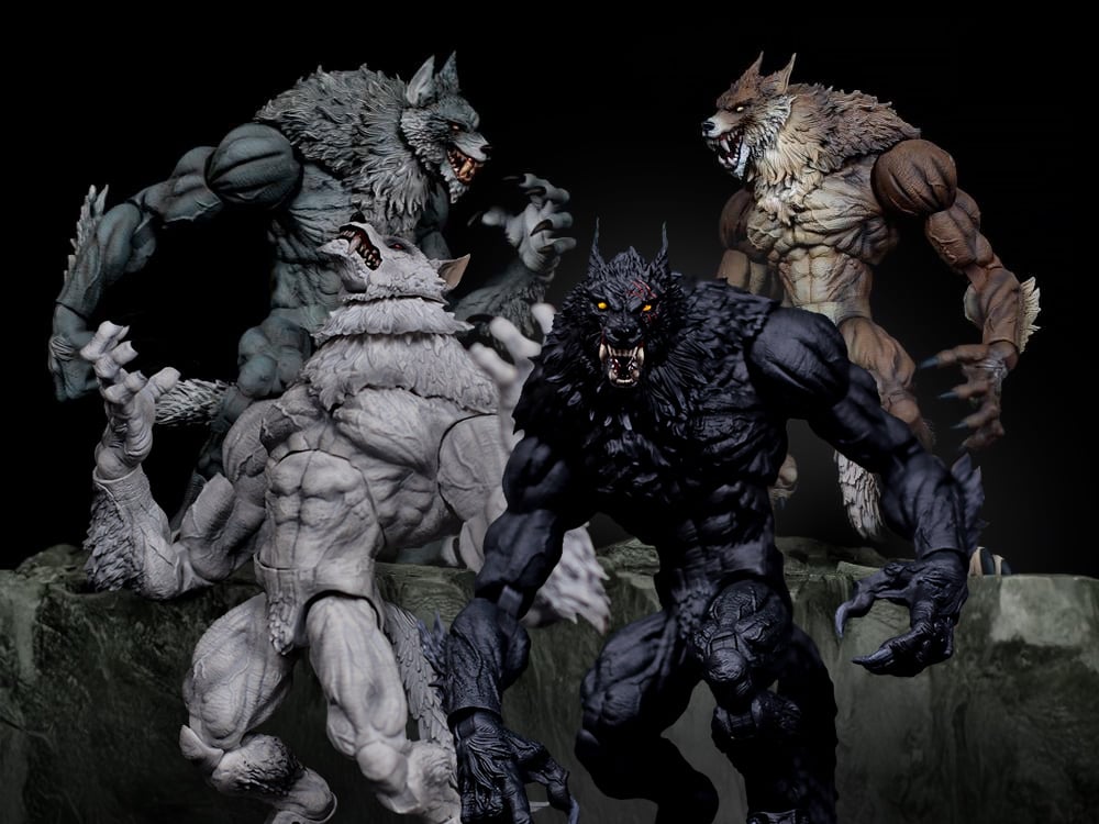 Image of The Crypt: Great Wolves Action Figures & More!